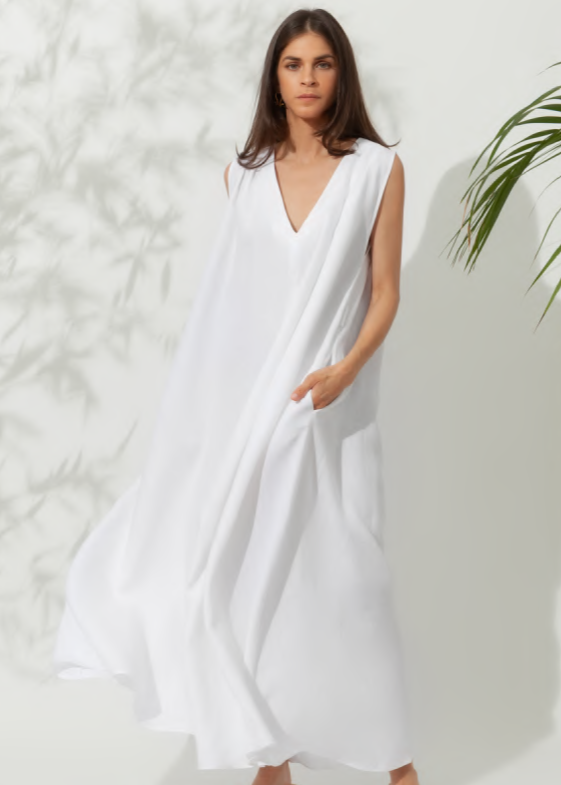 Eleni White Dress