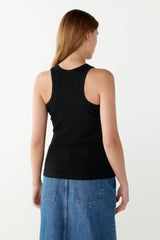 TWIST AND TANGO-AZRA TANK TOP BLACK-JUST BRAZIL