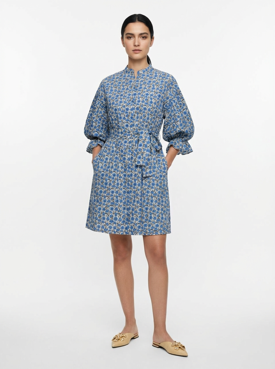 Alice Liberty Blue Flowers Dress