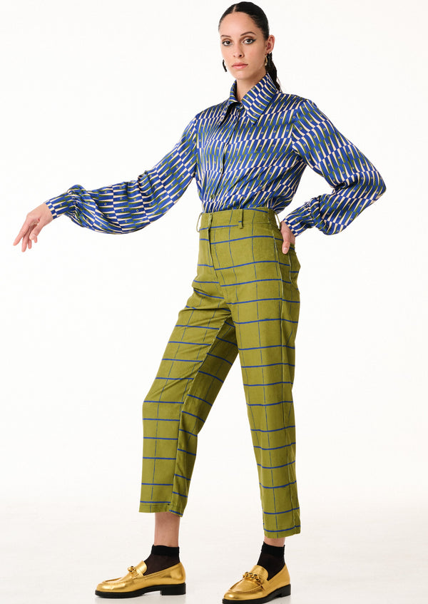 ANNIE P-MARTHA DOMINO SHIRT-JUST BRAZIL
