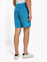 Augusto Terry Sweatshorts Lake Blue