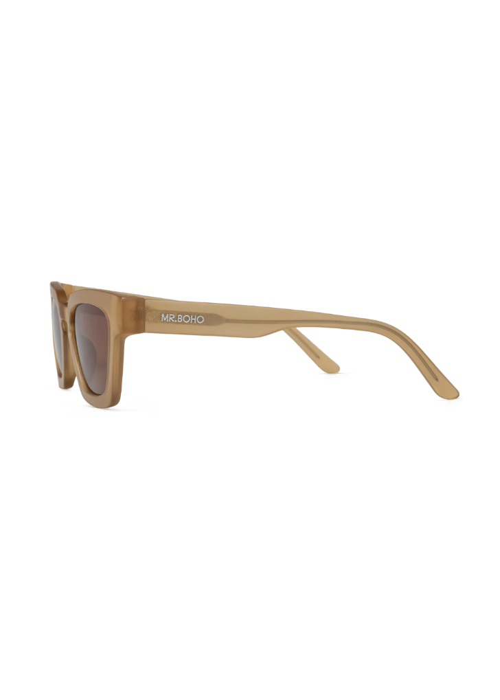 Logan Matte Sand Sunglasses