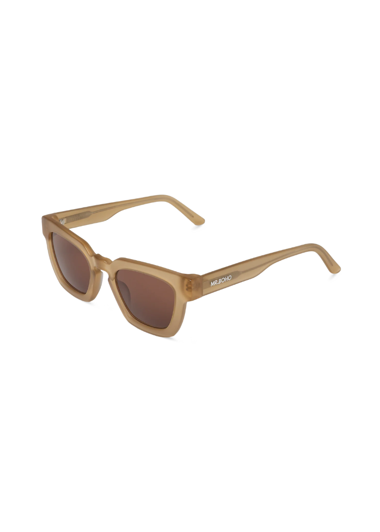 Logan Matte Sand Sunglasses