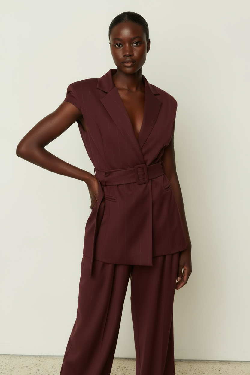 Capsleeve Jacket Bordeaux