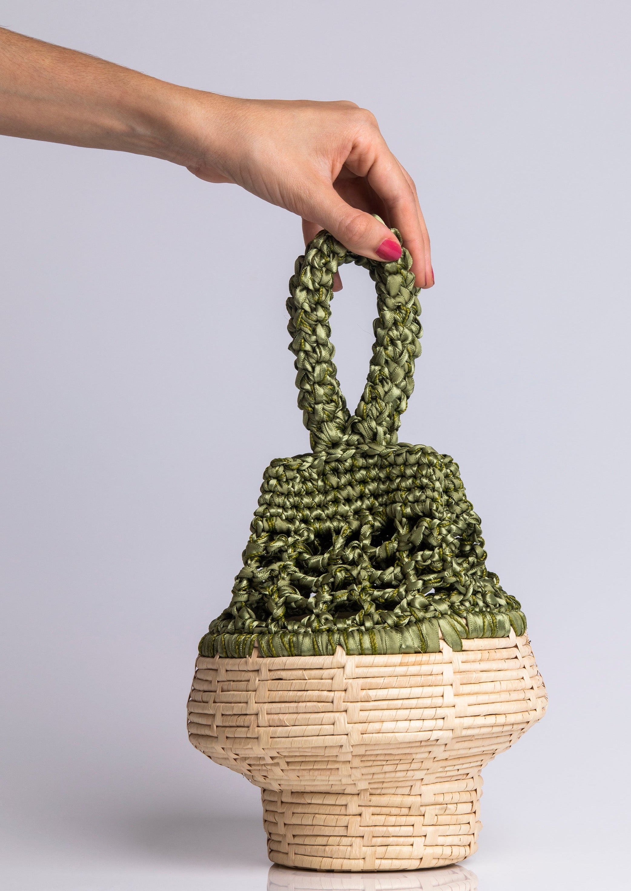 Catarina Mina-Bag Pot Greenish-Justbrazil
