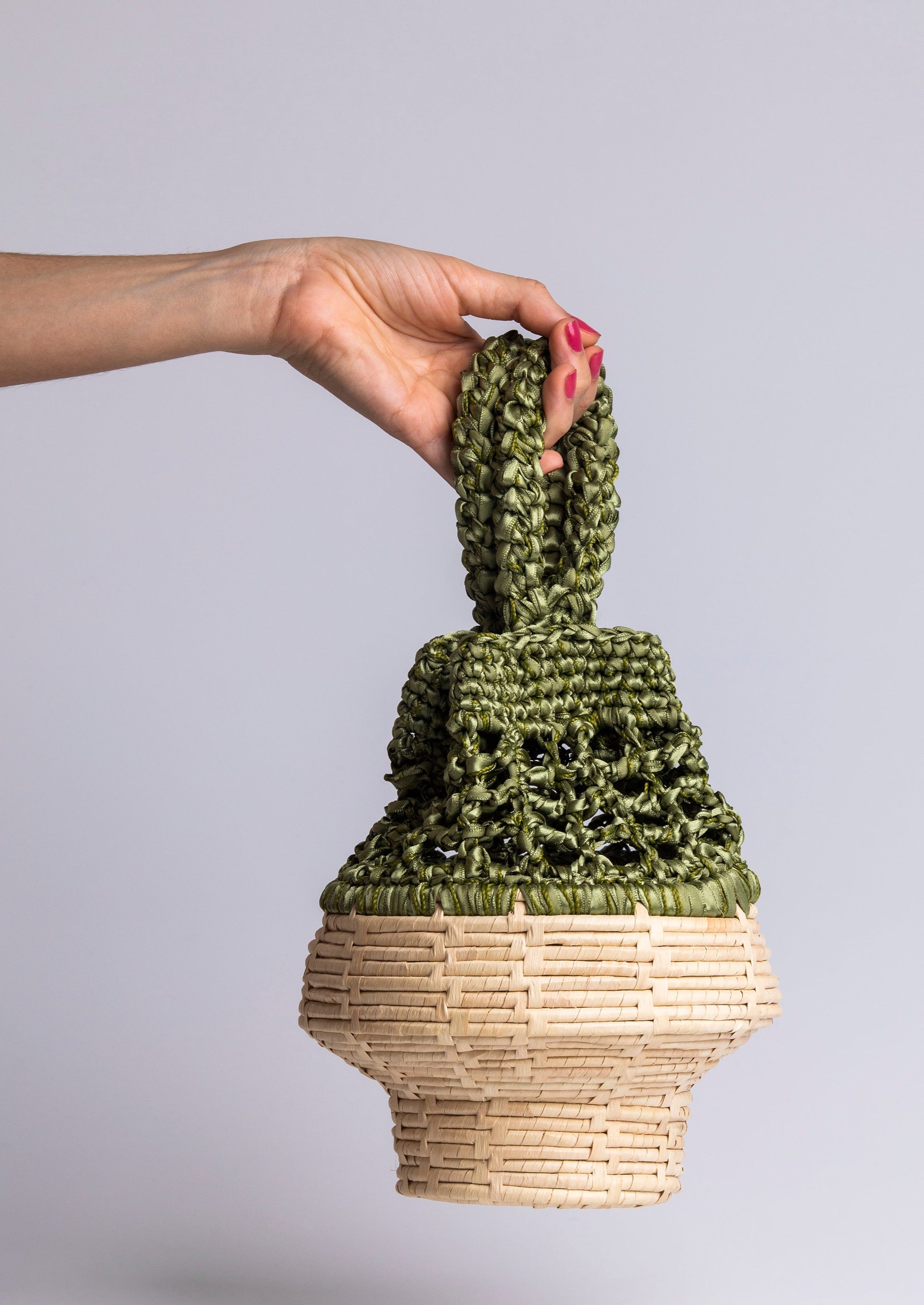 Catarina Mina-Bag Pot Greenish-Justbrazil