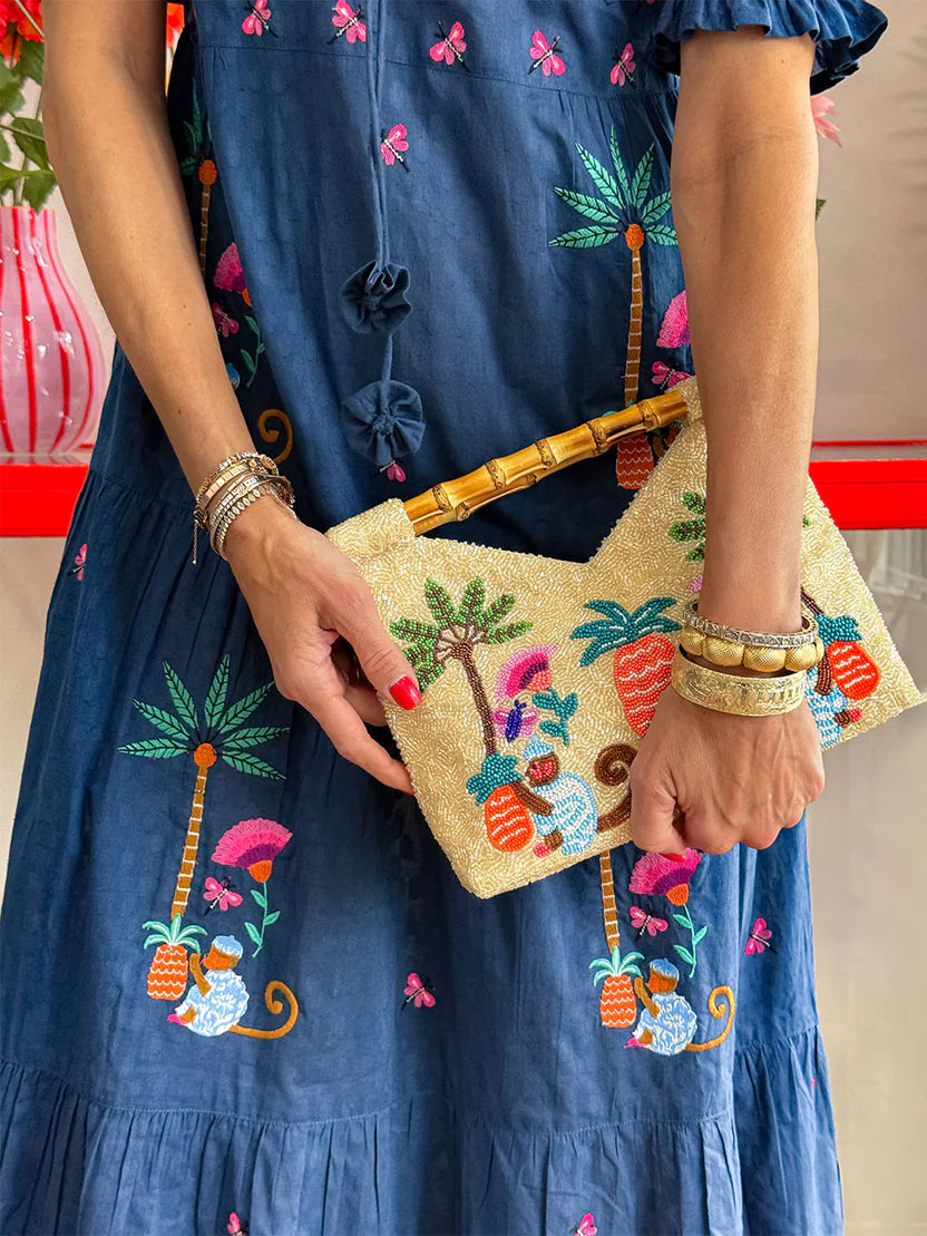 Bamboo Monkey bag