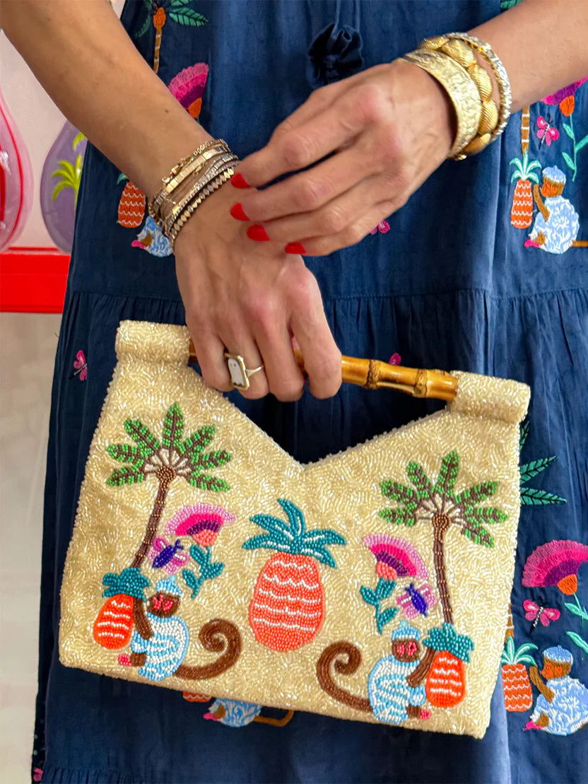 Bamboo Monkey bag