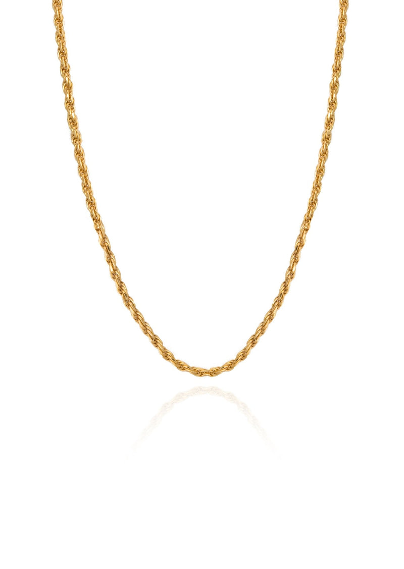 Sepia Large Charm - Cord Chain