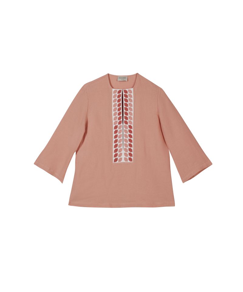 Aeolia Coral Blouse