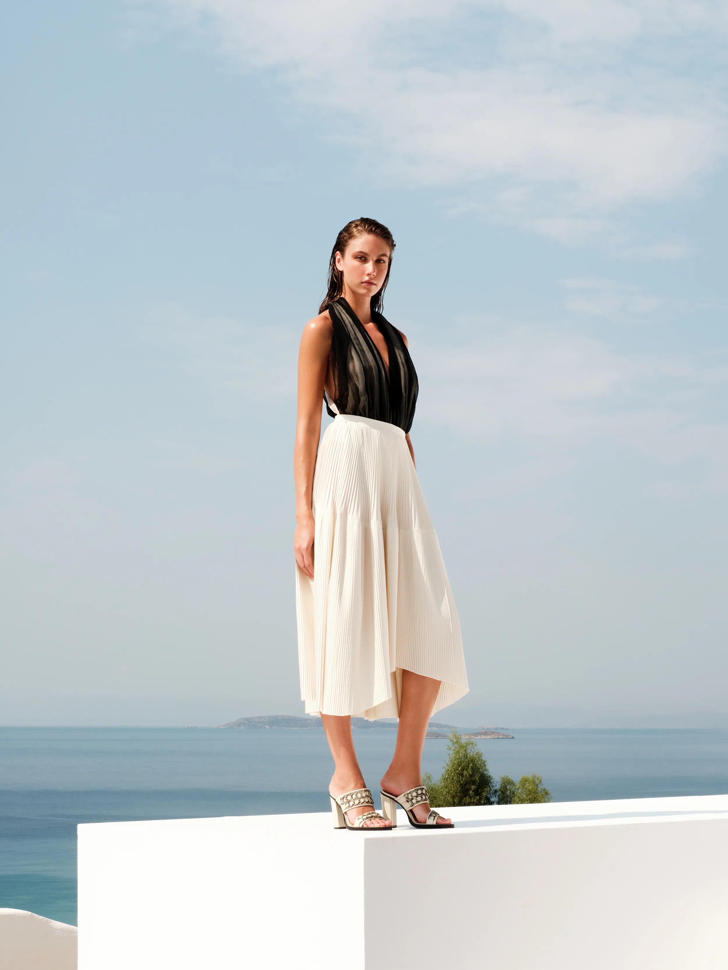 Shell Ivory Skirt