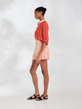 Dionysus Light Coral Shorts