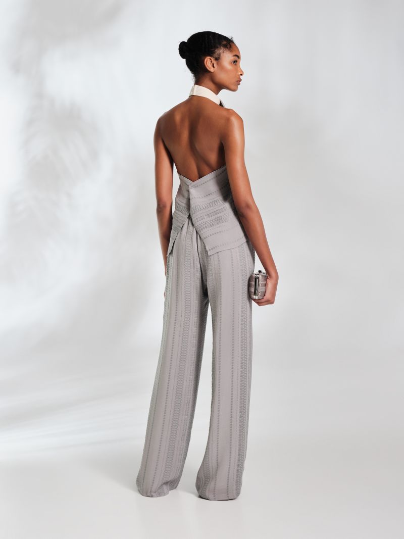 Cyrene Silver Grey Top