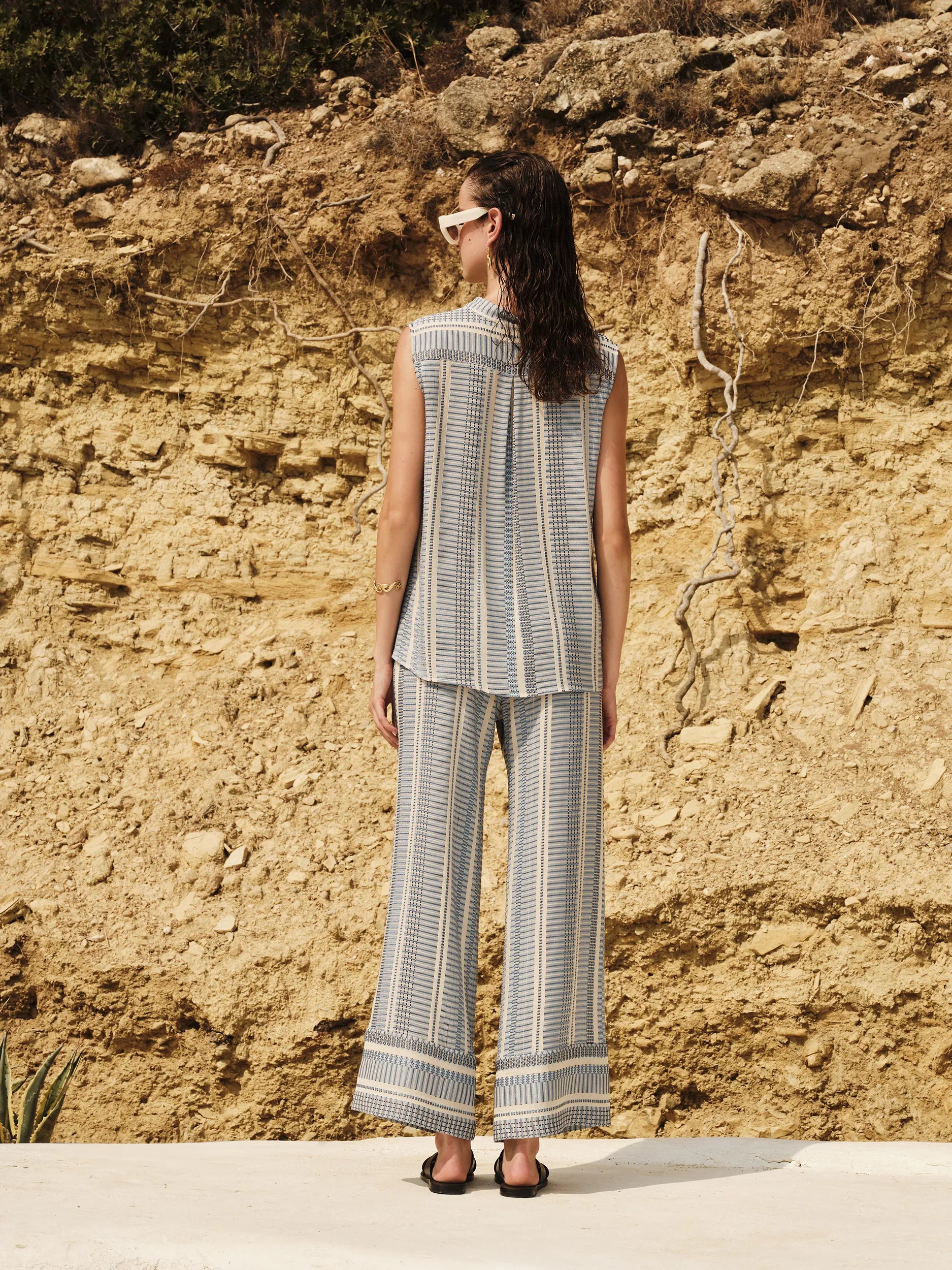 Abaton Ivory Sky Trousers