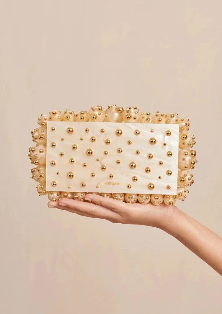 Cult Gaia-Eos Clutch Ivory-Justbrazil