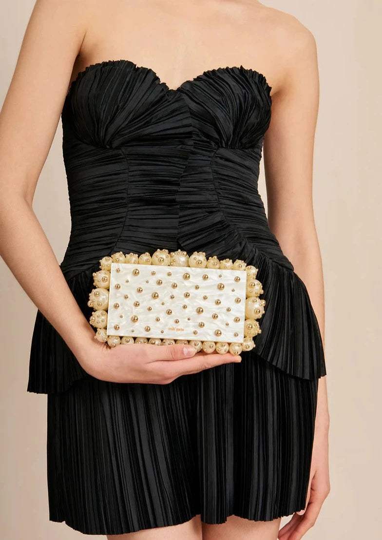 Cult Gaia-Eos Clutch Ivory-Justbrazil