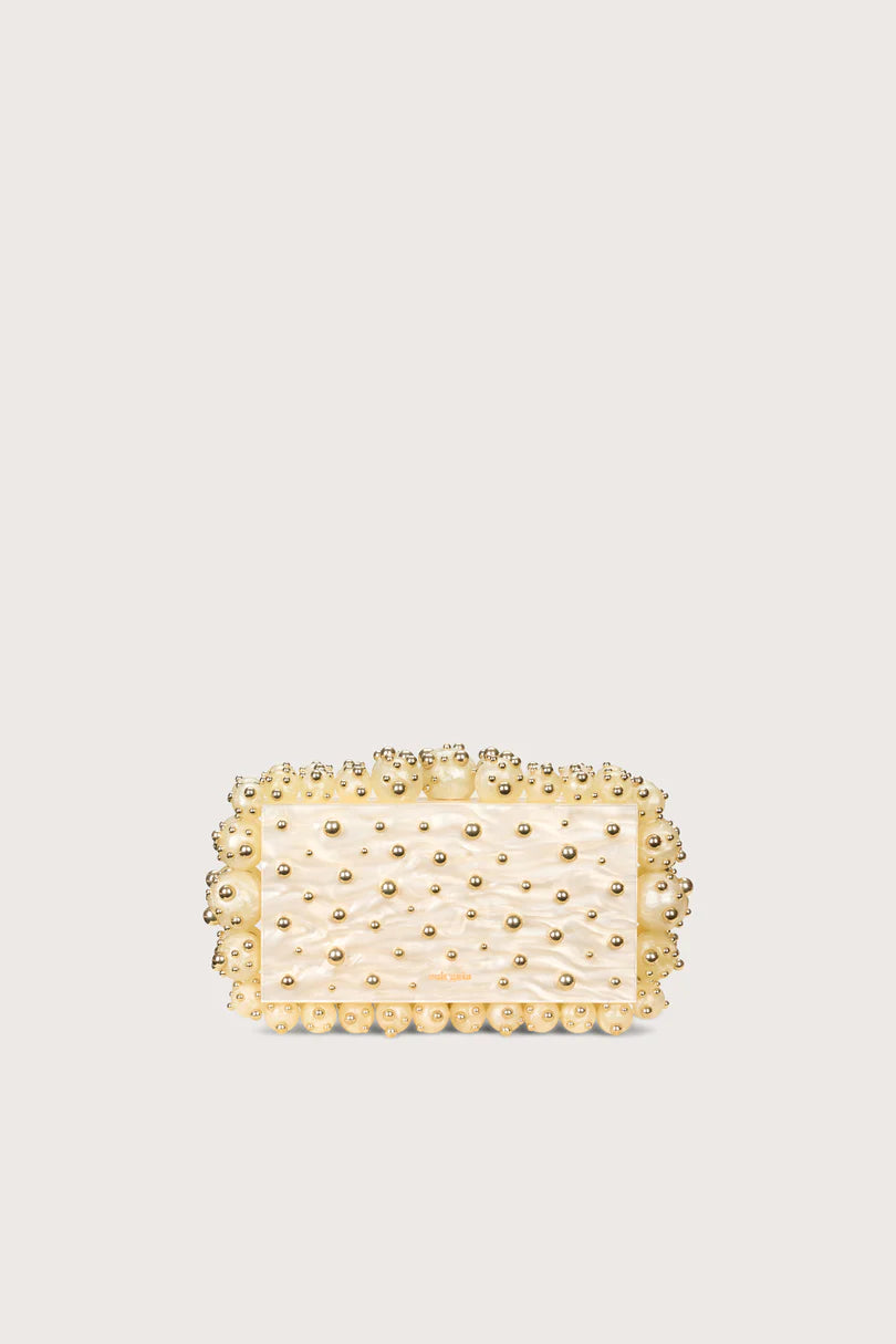 Cult Gaia-Eos Clutch Ivory-Justbrazil