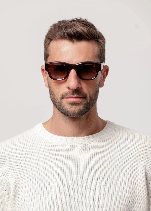 Lapima-Caetano Havana Gradient Sunglasses-Justbrazil
