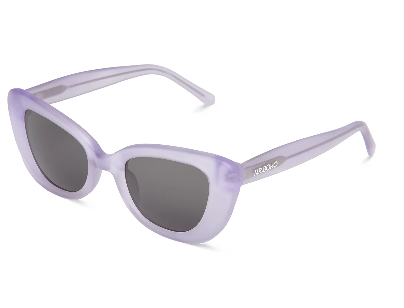 Caparica Matte Violet With Classical Lenses