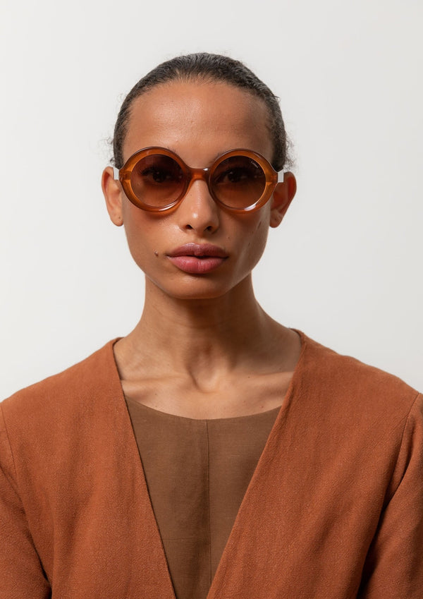 Lapima-Carolina Terra Gradient Sunglasses-Justbrazil