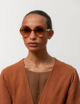 Lapima-Carolina Terra Gradient Sunglasses-Justbrazil