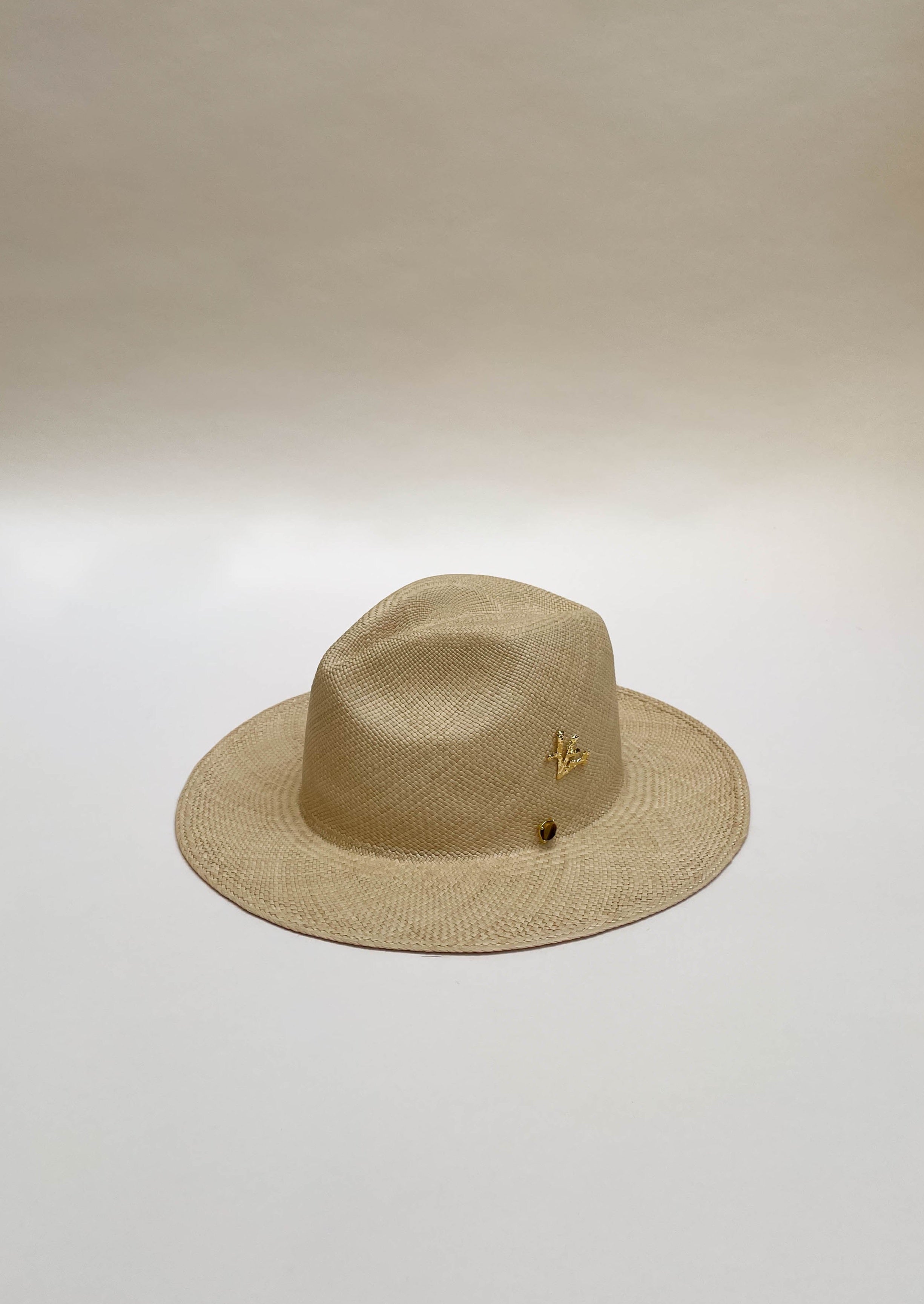 Van Palma-Elena beige Hat-Justbrazil