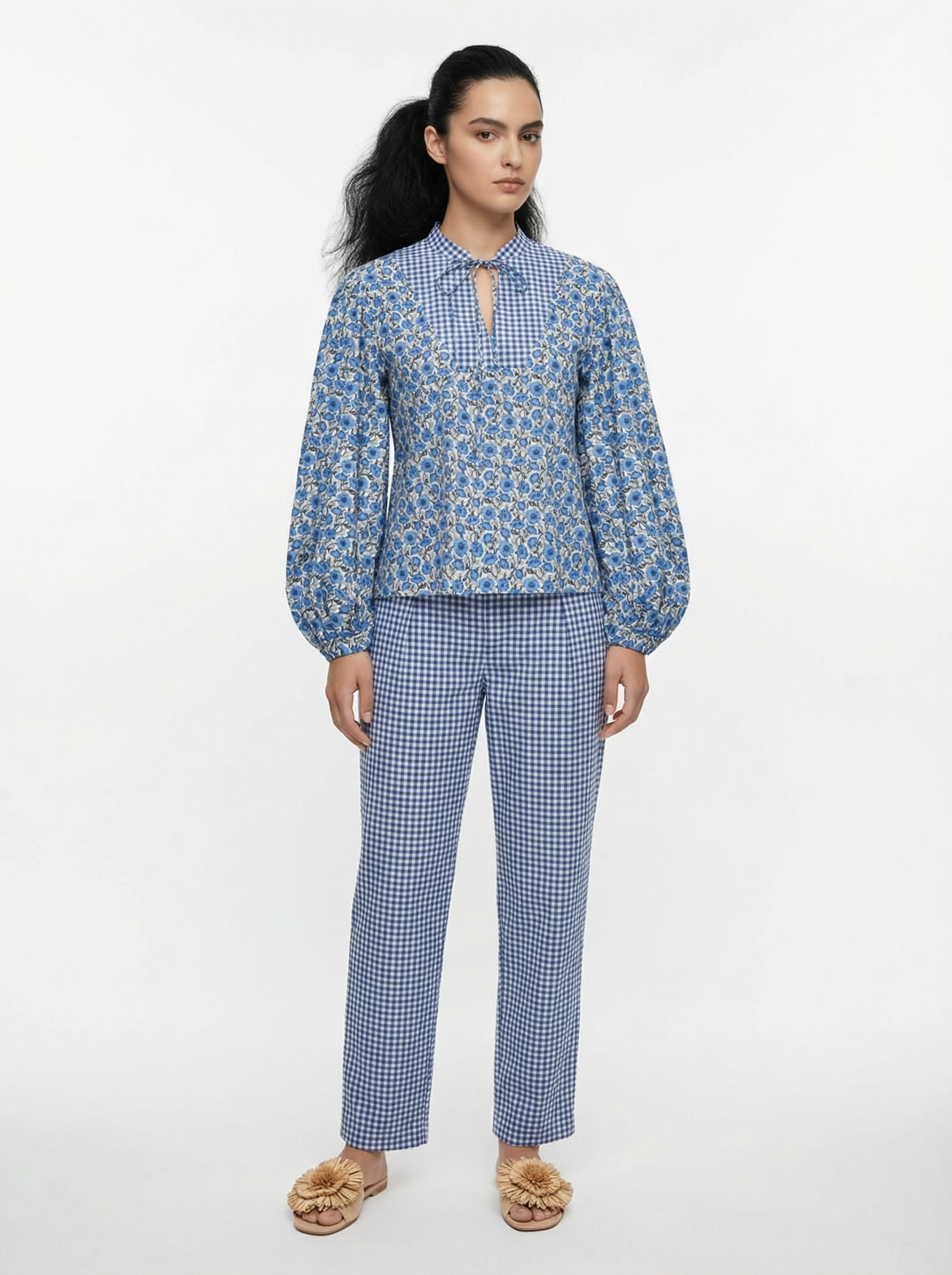 Nubia Karo Blue Pants