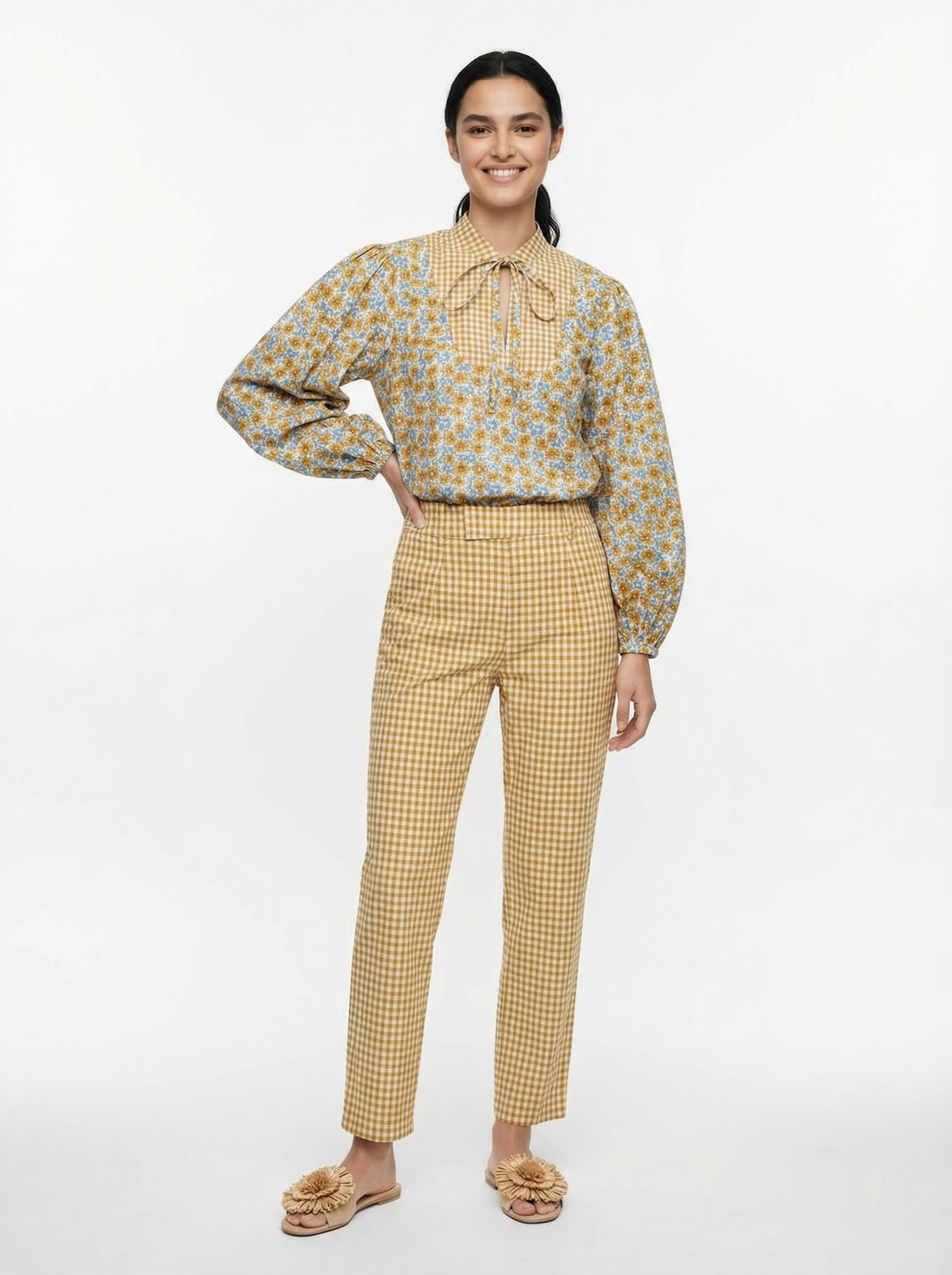 Charline Liberty Yellow Shirt