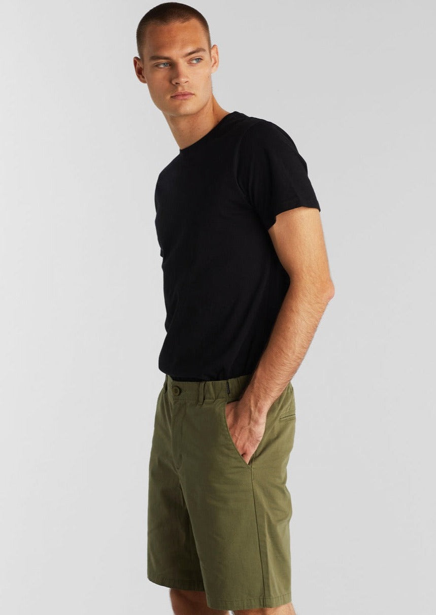 Dedicated-Chino Shorts Nacka Olive Green-Justbrazil