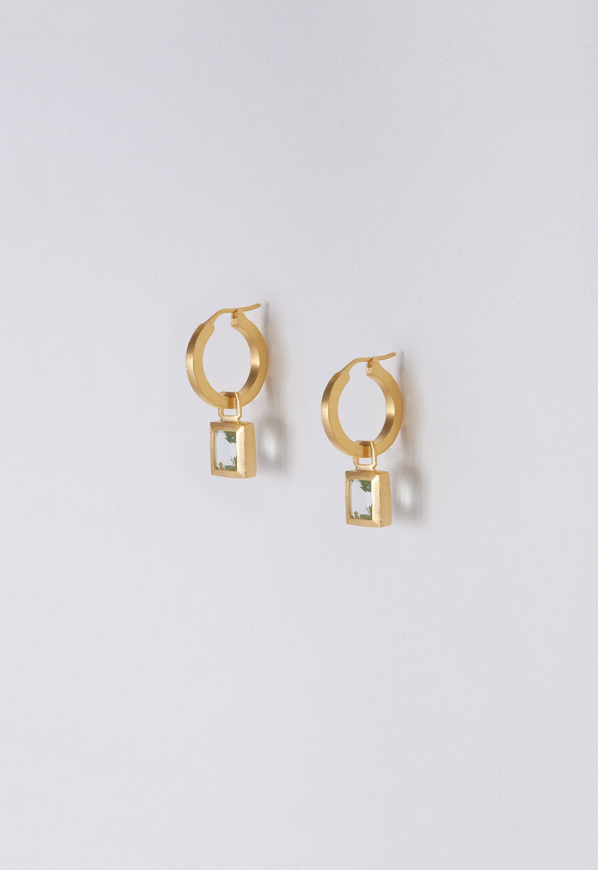 Earrings Argola Colorato Blue