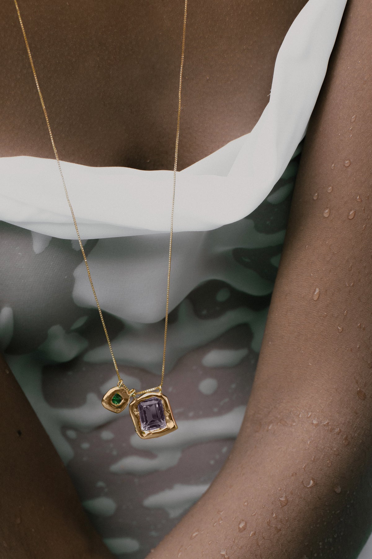 Necklace Willow Ametista