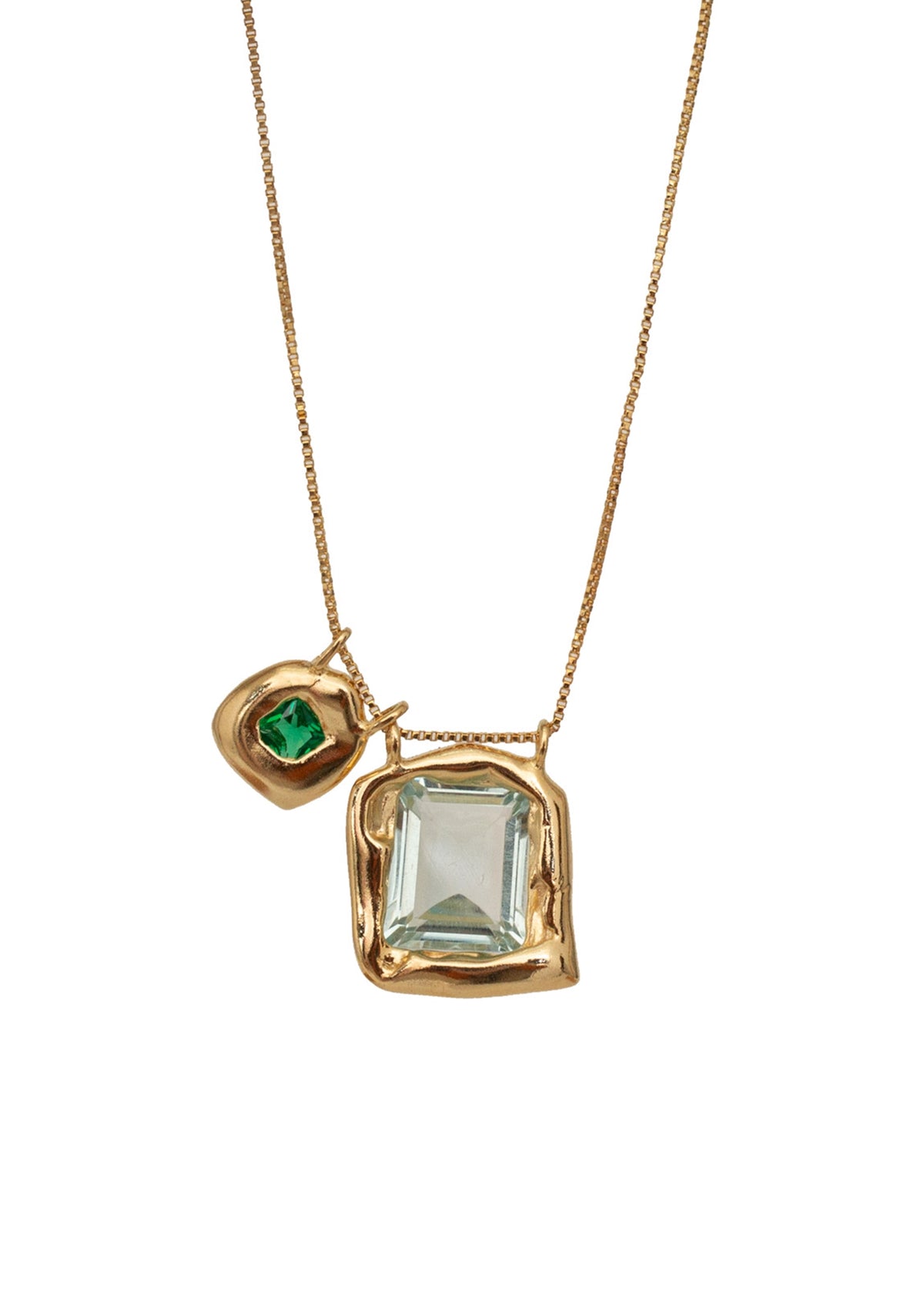 Necklace Willow Topazio Gold