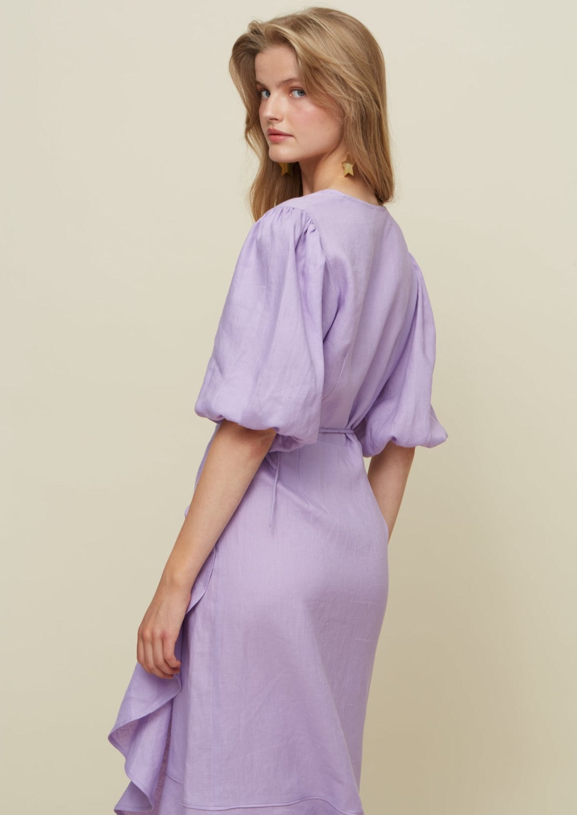 Galeria-Crossed Lilac Dress-Justbrazil