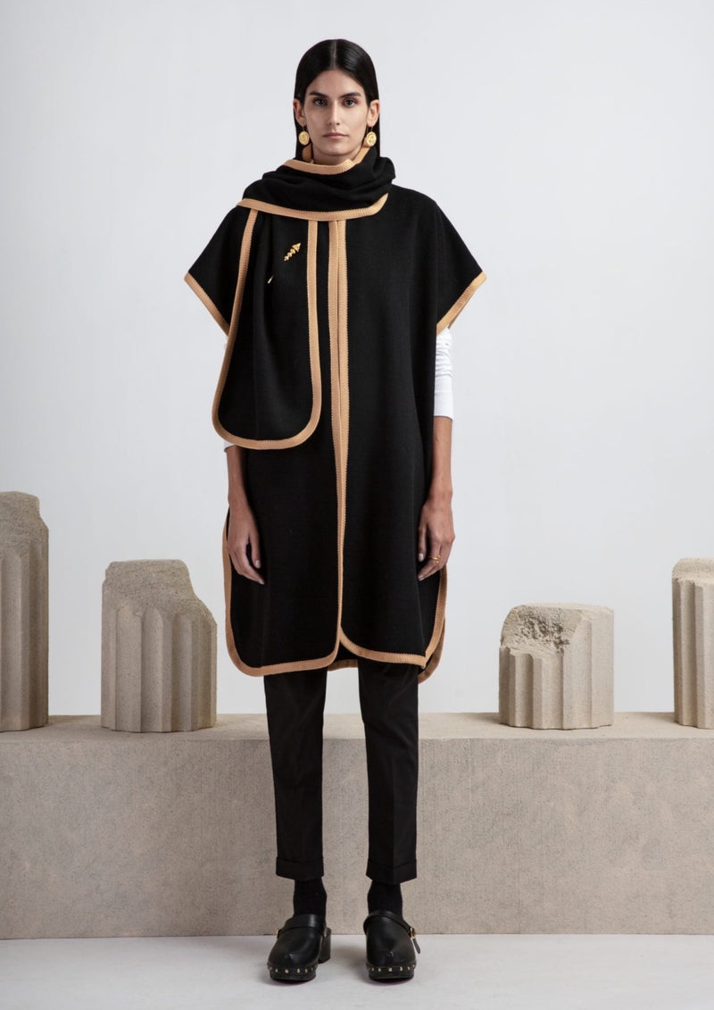 Demeter Black Cape