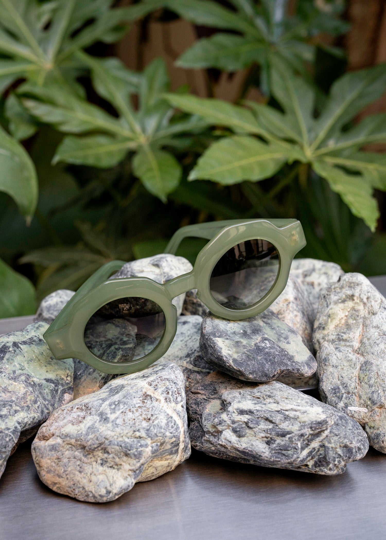 Beldi Green Sunglasses