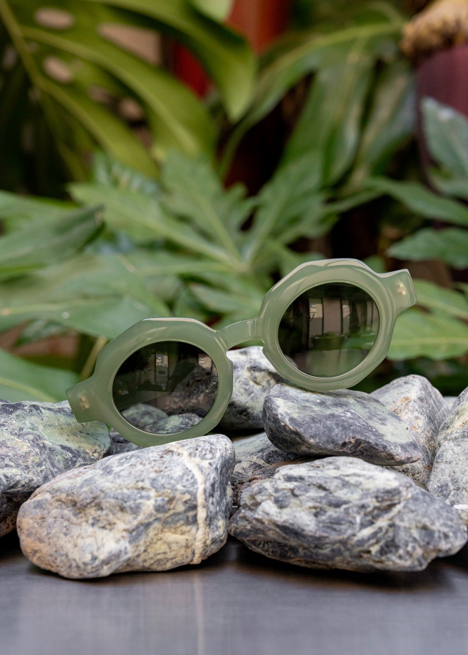 Beldi Green Sunglasses