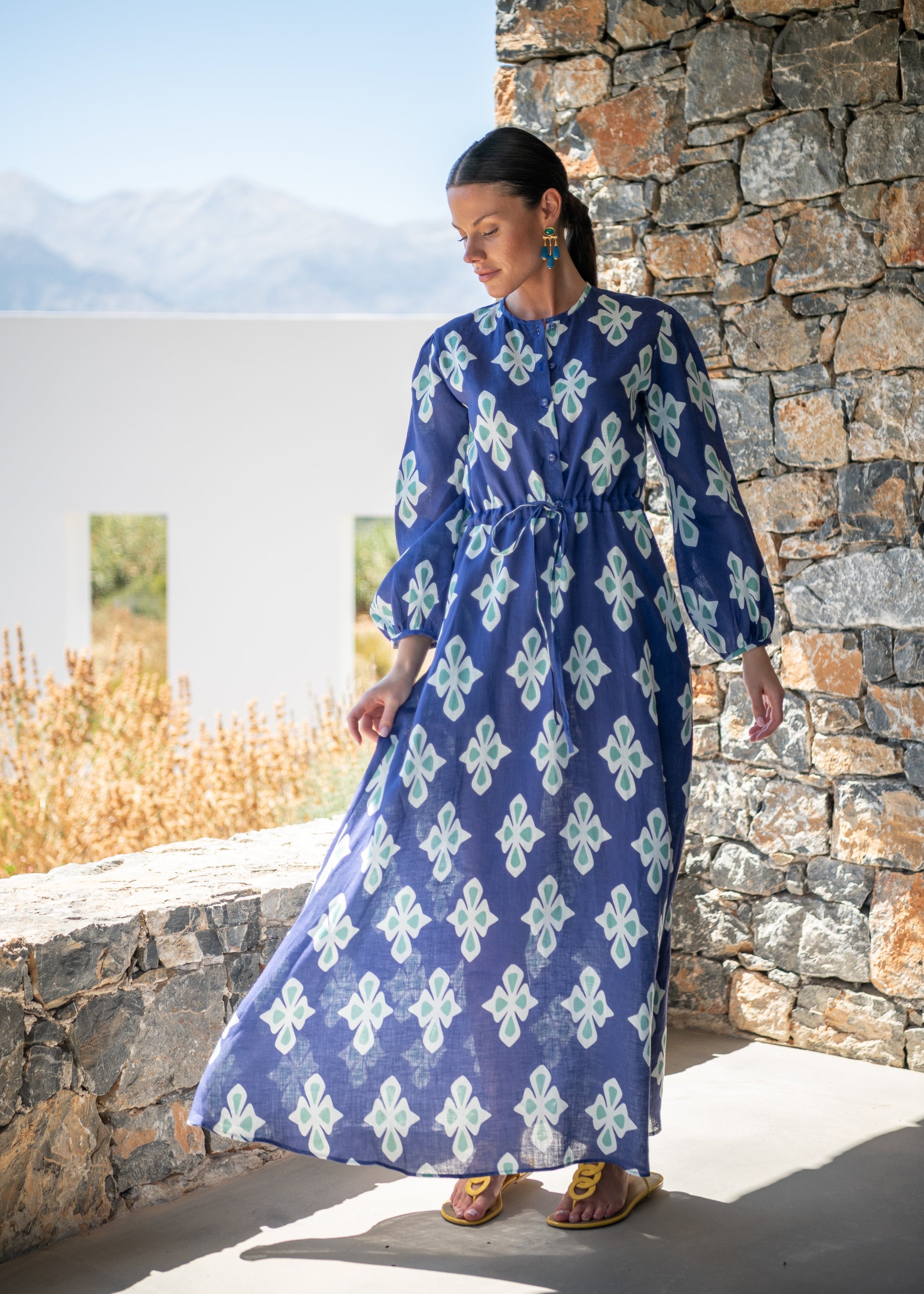 Clover Luly Navy Dress