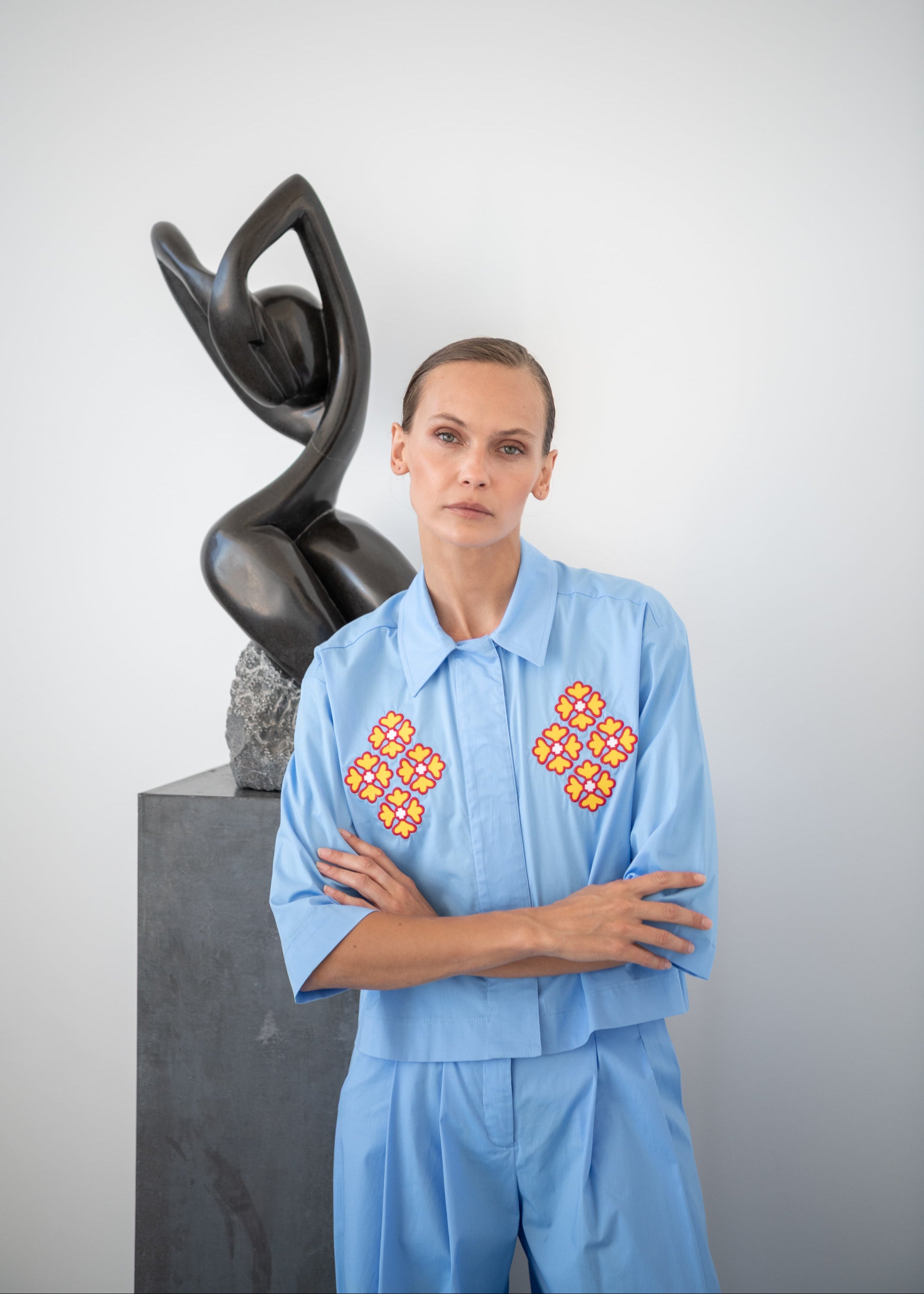Estacio Ciel Embroidered Shirt
