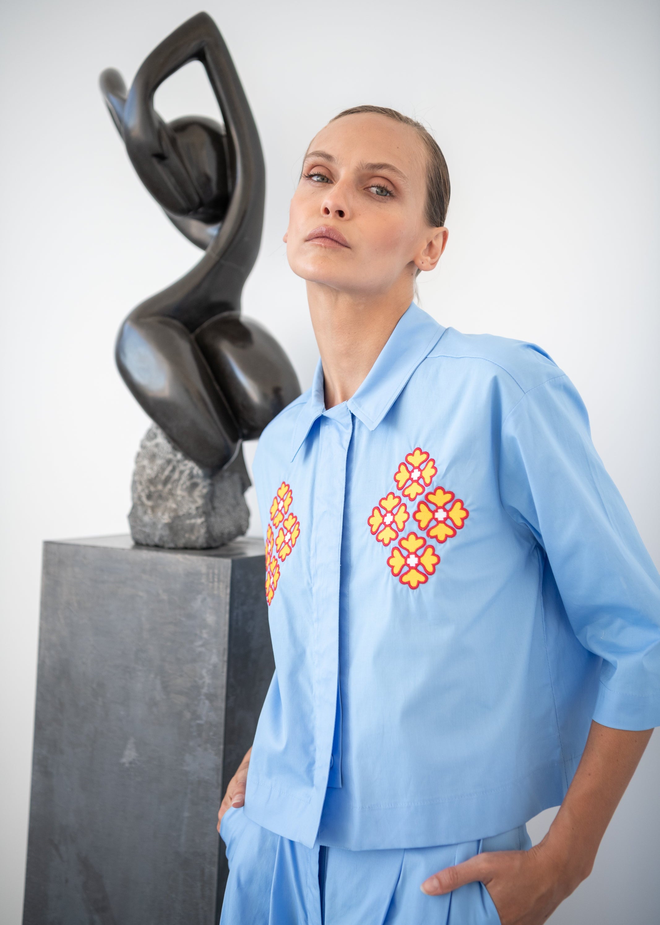 Estacio Ciel Embroidered Shirt