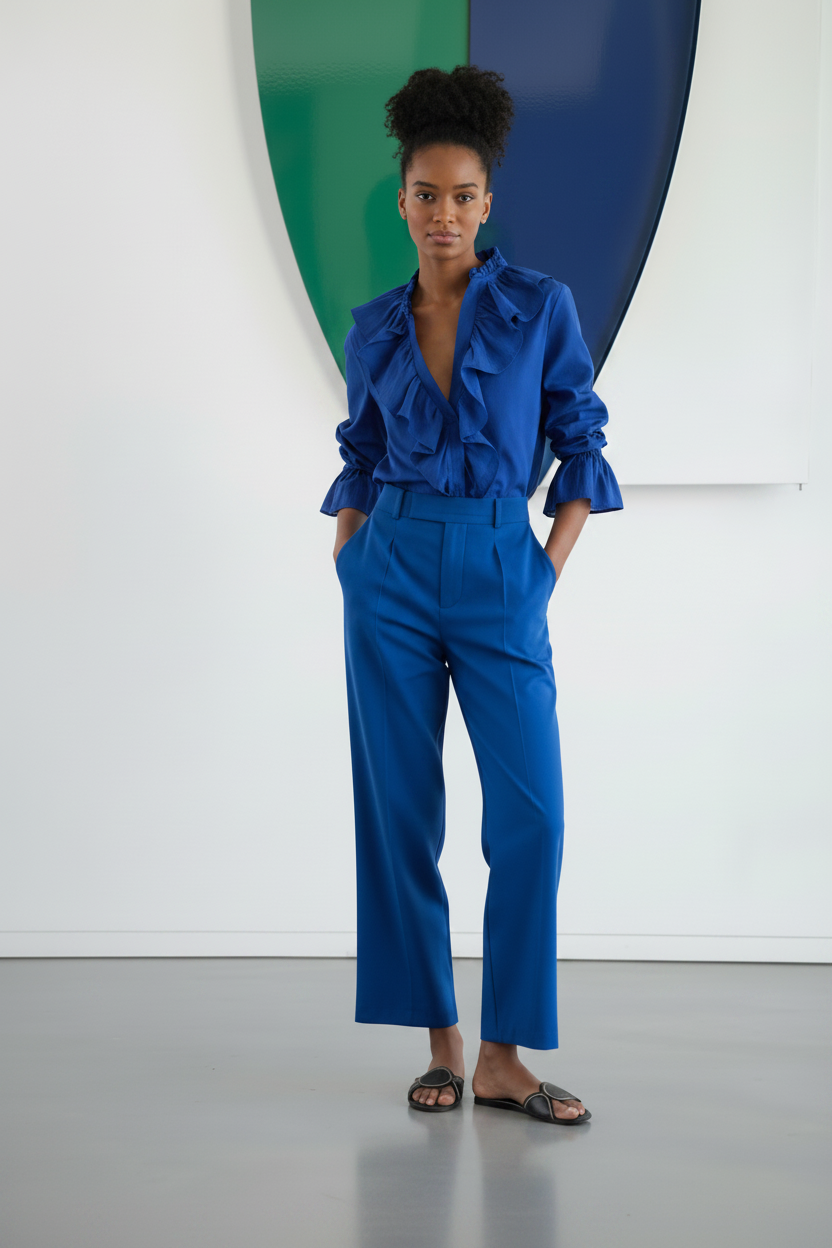 Renata Intense Blue Shirt