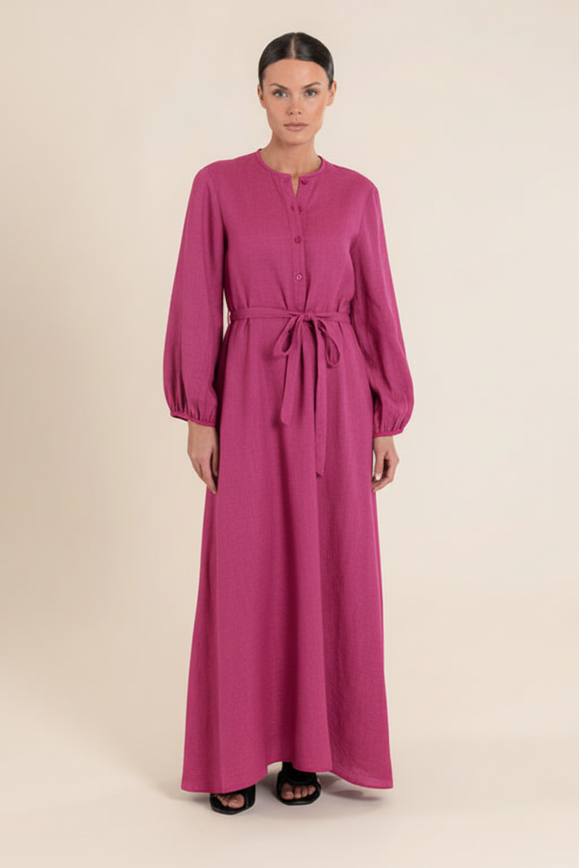 Clover Fuchsia Dress