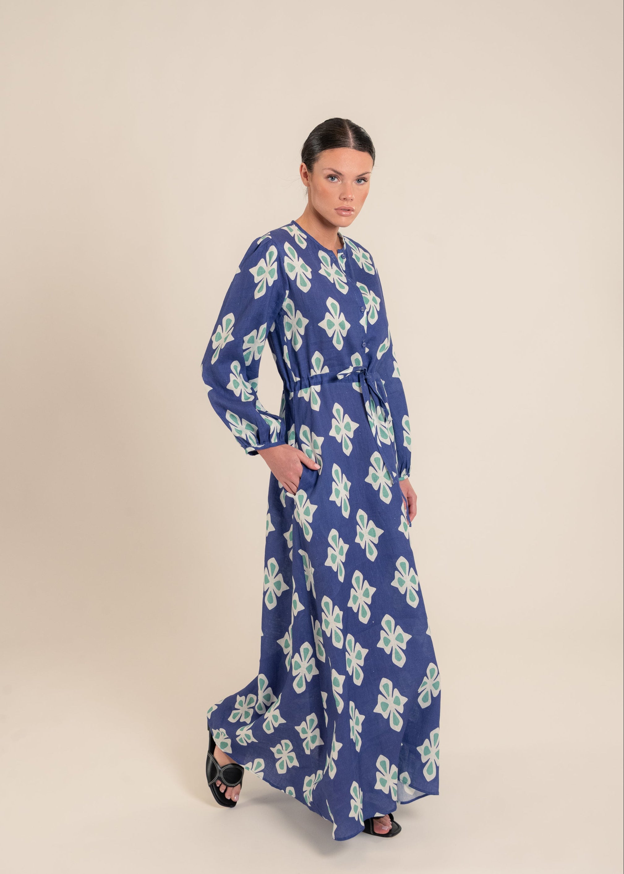 Clover Luly Navy Dress