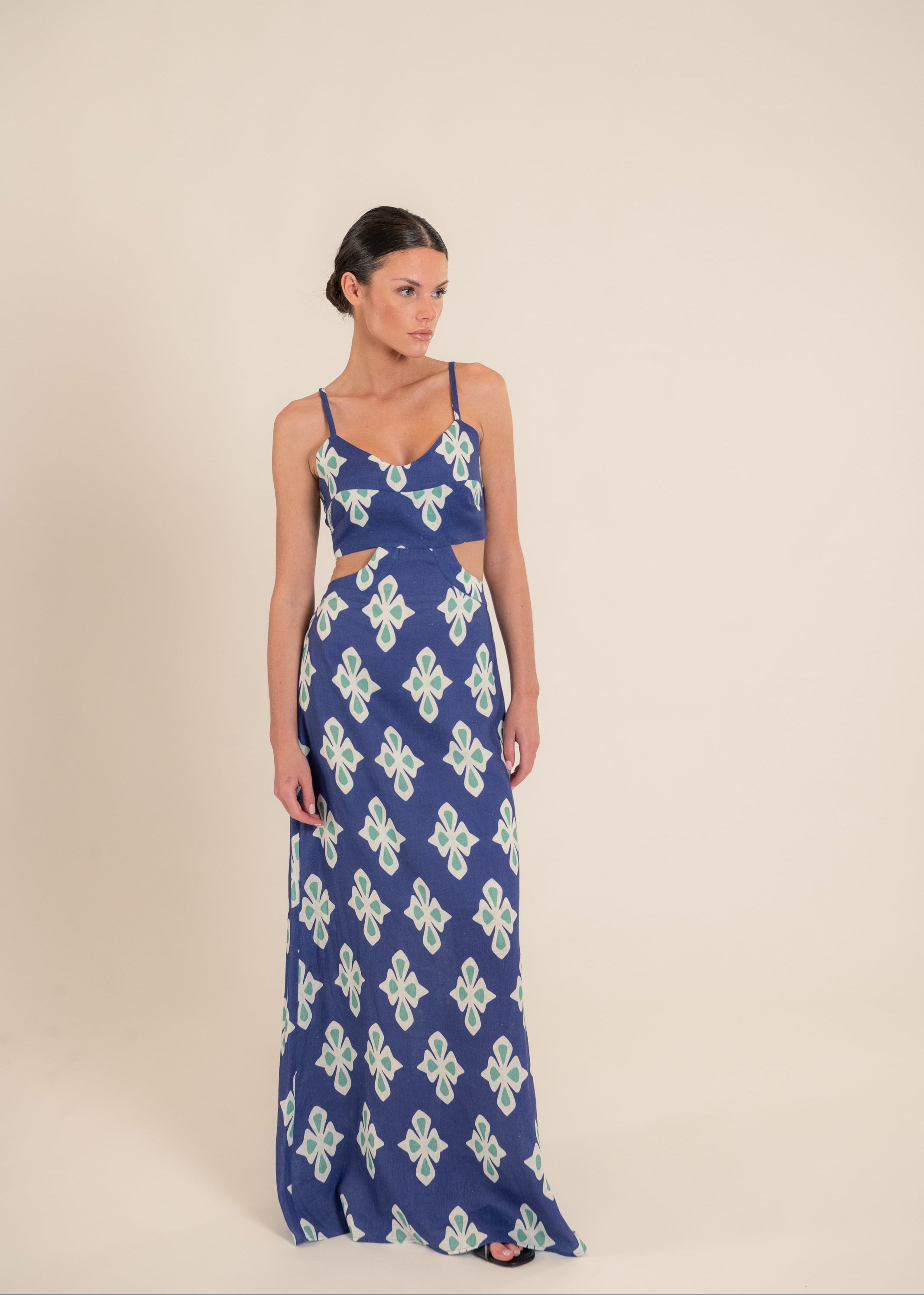 Lily Luly Navy Dress