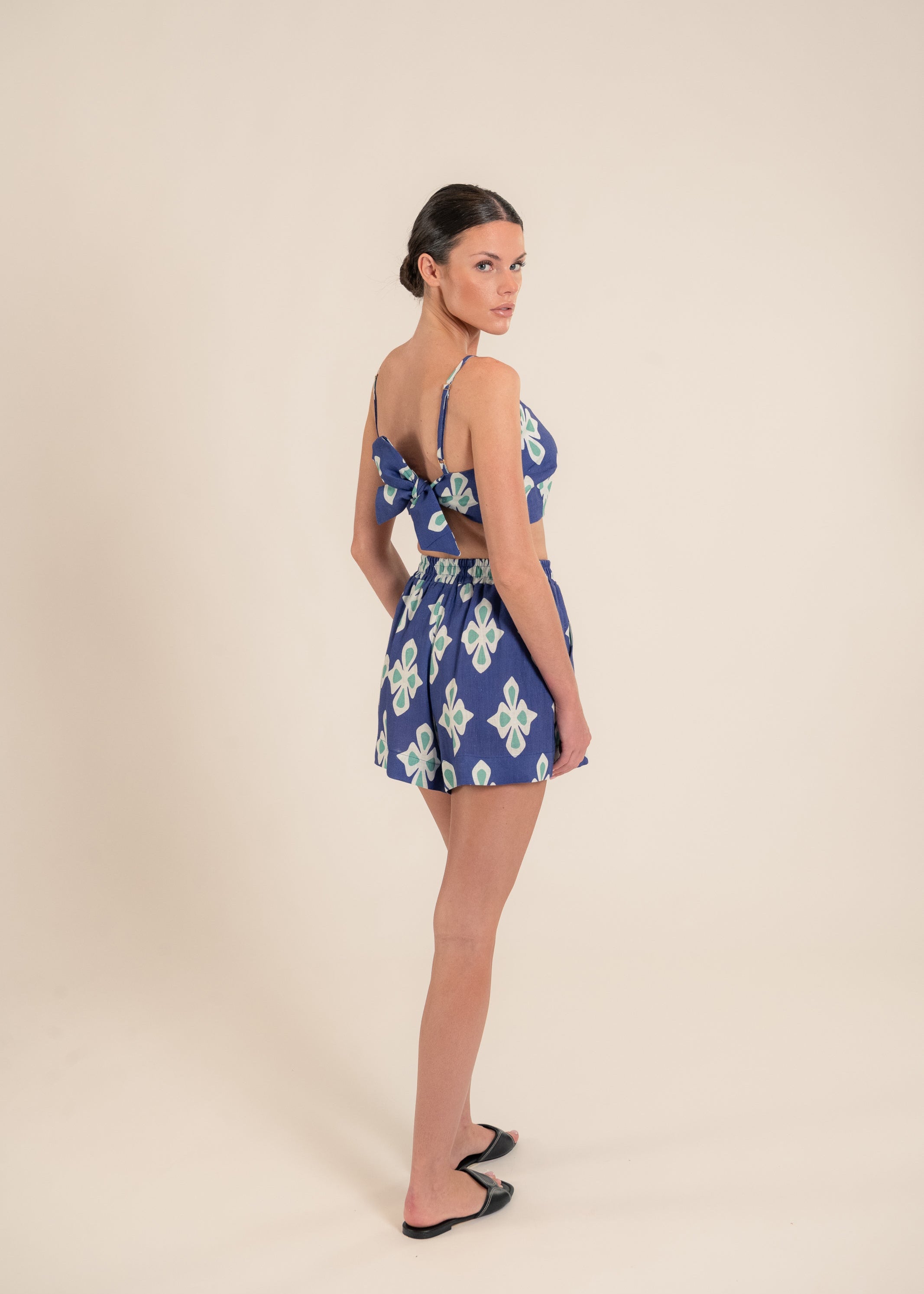 Carol Luly Navy Shorts