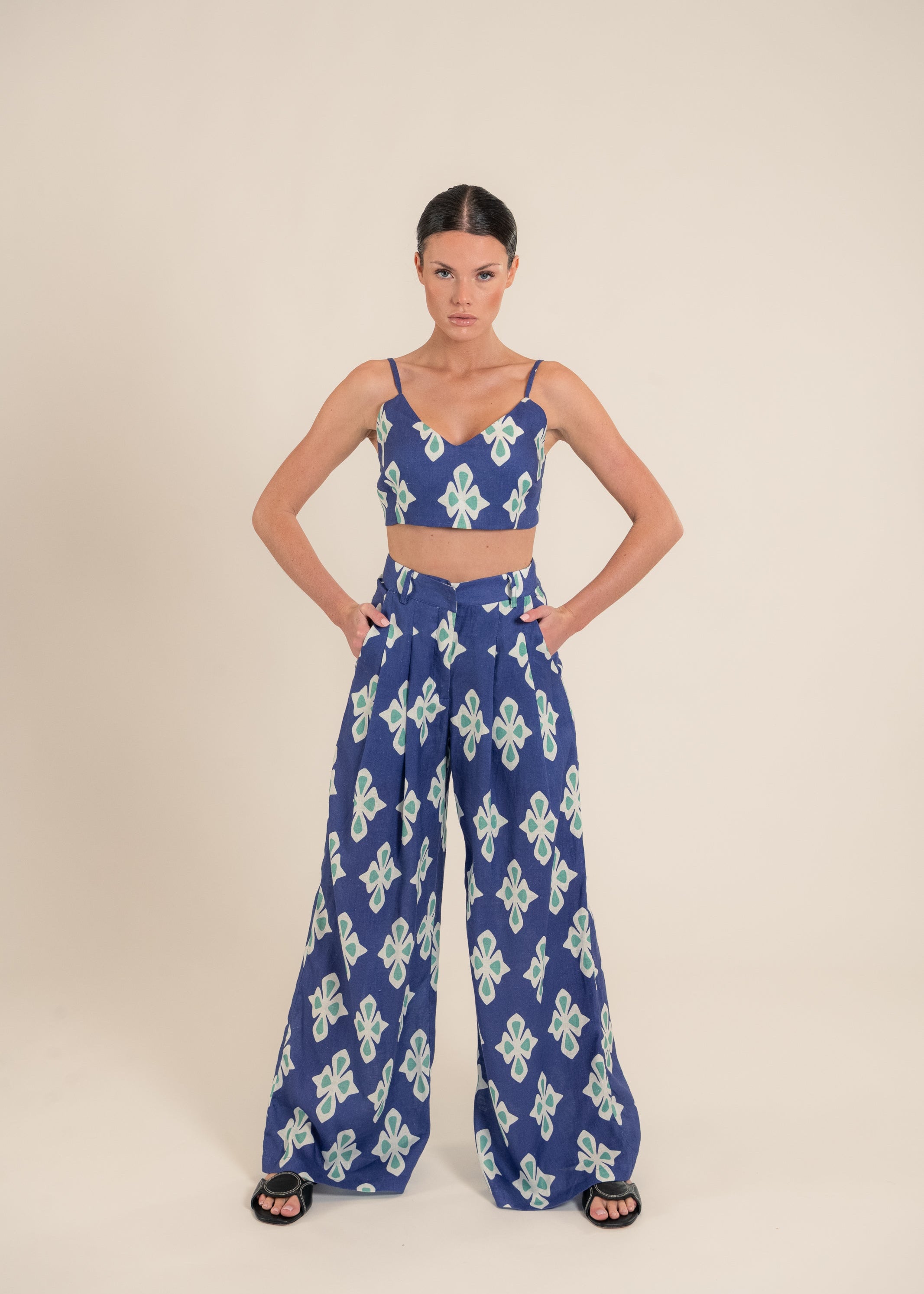 Alexa Luly Navy Pants