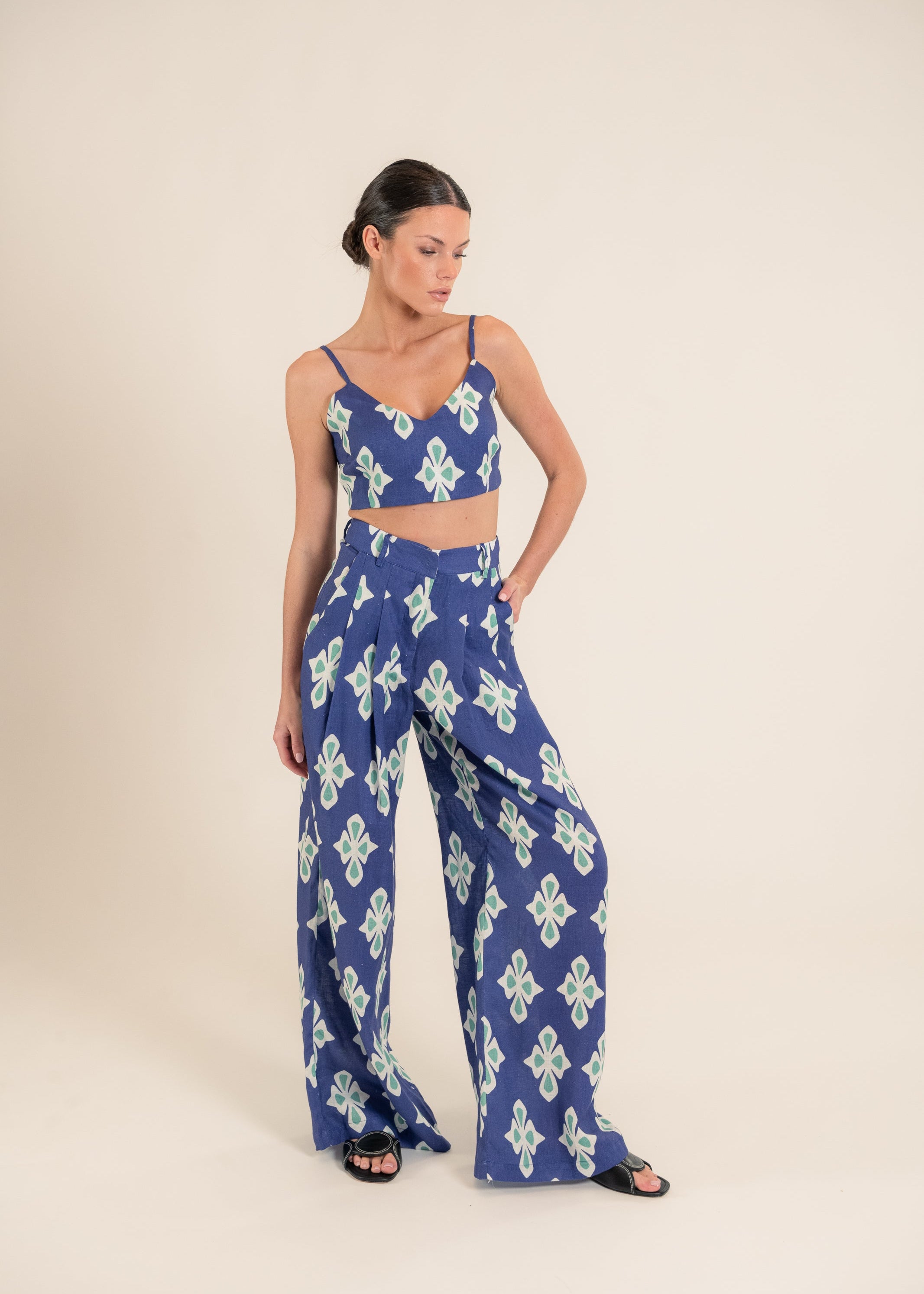 Alexa Luly Navy Pants