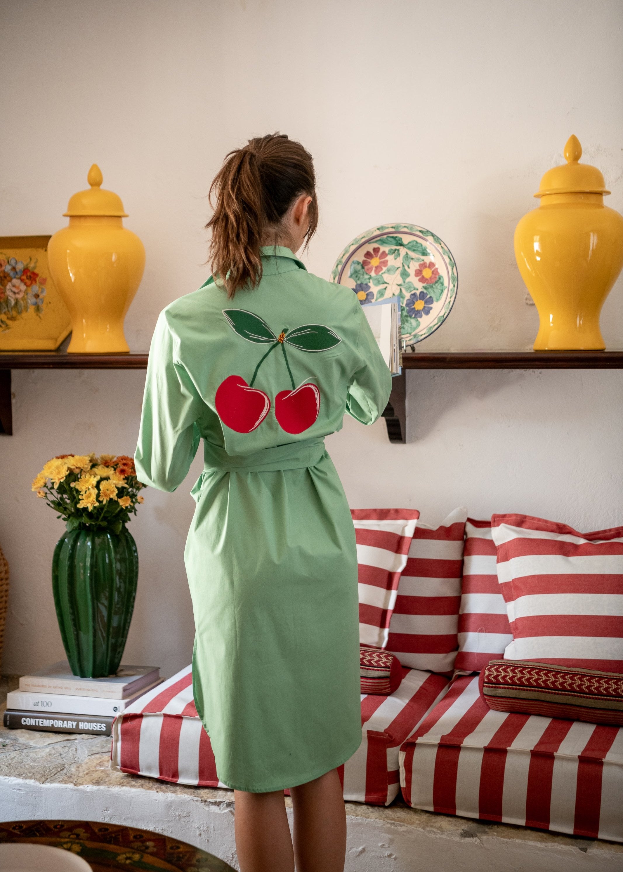 Positano Green Aloe Chemise