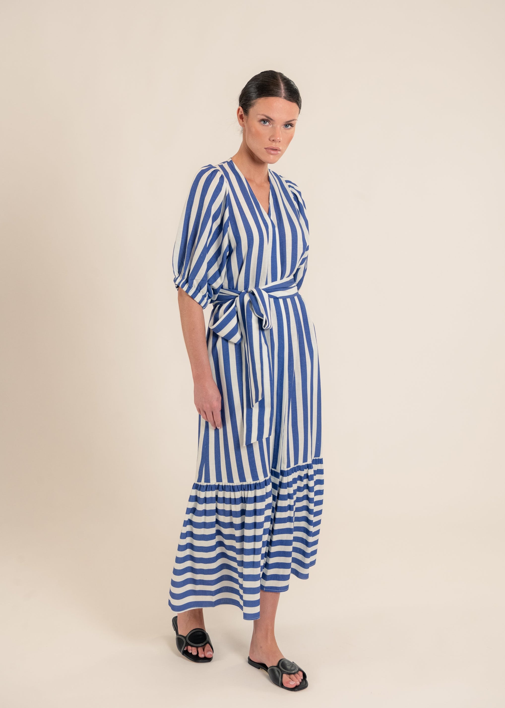 Urca Blue Stripes Dress