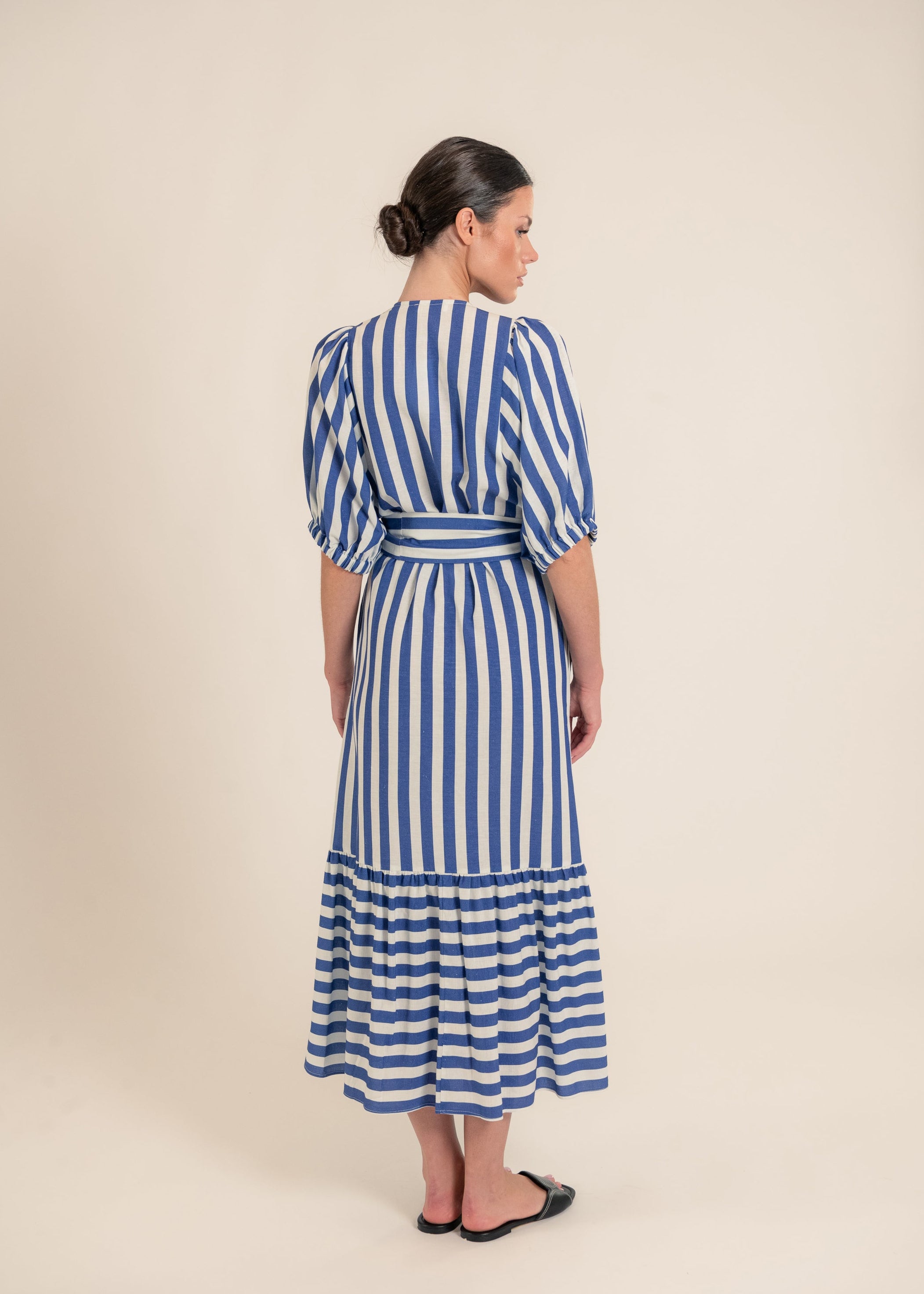 Urca Blue Stripes Dress