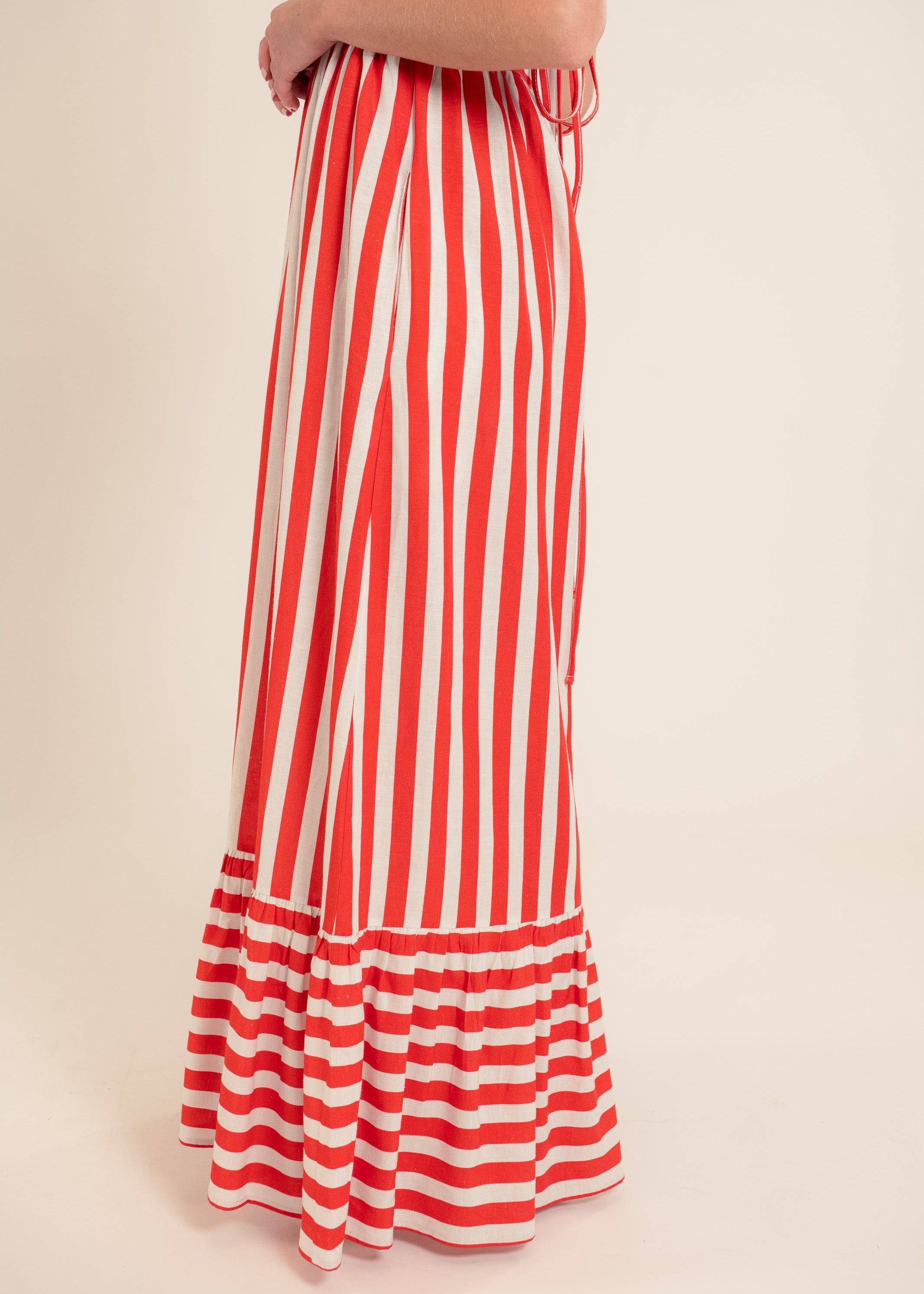 Botanico Red Stripes Dress